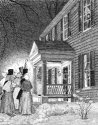 Carolers in winter